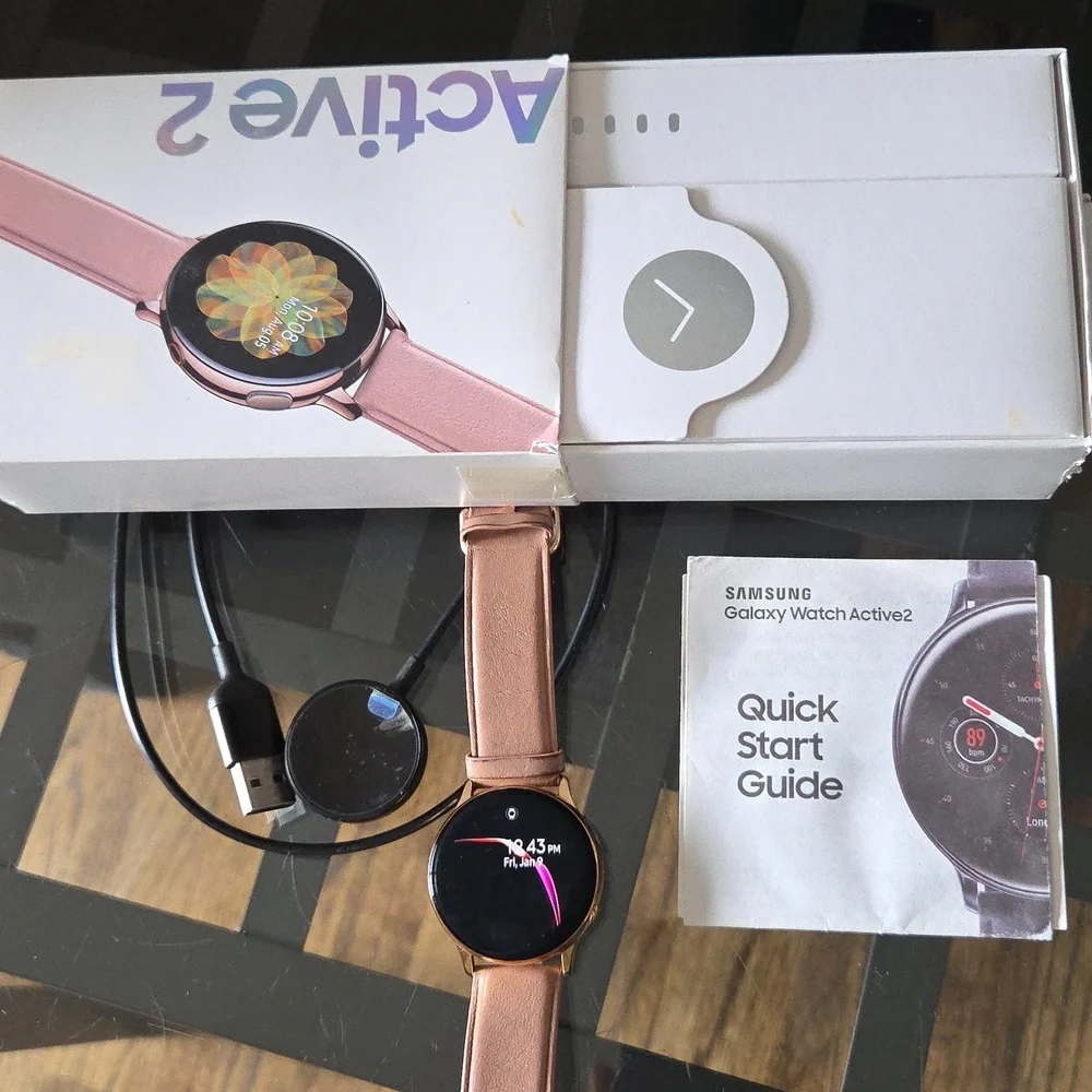 Samsung Galaxy Smart Watch Active 2 - Rose Gold In The Original Box